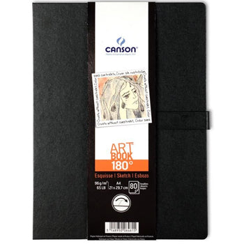 Bluepixel Equipamentos e Serviços Informáticos Lda | Caderno Canson Artbook A4 180º 96g 80 Folhas 80Fls Canson Cadernos Desenho