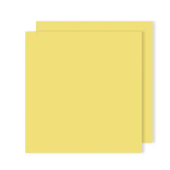 Cartolina A4 amarelo limão Canson, 185g, 50 folhas, papel para artesanato e projetos criativos, vista da pilha de folhas