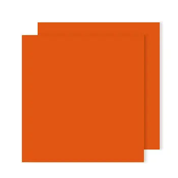 Cartolina A4 laranja Canson, 185g, 50 folhas para trabalhos artísticos, papel de alta qualidade para desenhos e projetos.