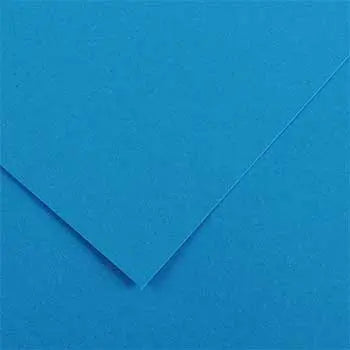 Cartolina azul marinho Canson 50x65cm 185g, papel para artesanato e projetos criativos, texturizada e de alta qualidade.