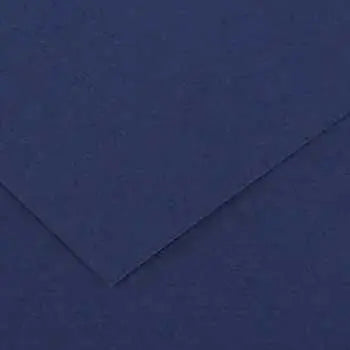 Cartolina azul ultramar Canson, folha de papel para artes, 50x65cm, 185g, ideal para projetos artísticos e criativos.