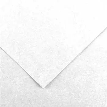 Cartolina branca Canson de 50x65cm, papel resistente para artes e projetos criativos, com superfície lisa e de alta qualidade.