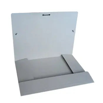 Pasta Cartolina A4 350g com abas e elásticos azul fog, marca Cartonex, organização de documentos.