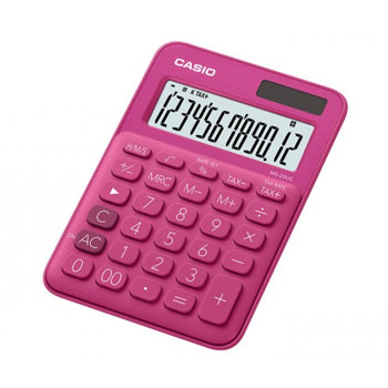 Bluepixel Equipamentos e Serviços Informáticos Lda | Calculadora de Mesa Casio MS20UCRD Vermelha 12 Dígitos | Confiável e Prática Casio Secretária