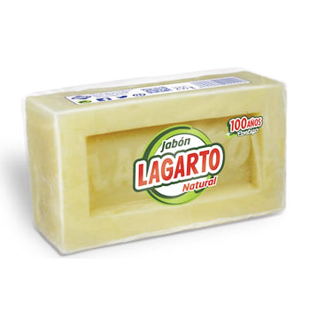 Sabão Natural Lagarto Clim Professional de 250g para limpeza ecológica, apresentado em barra com embalagem branca.
