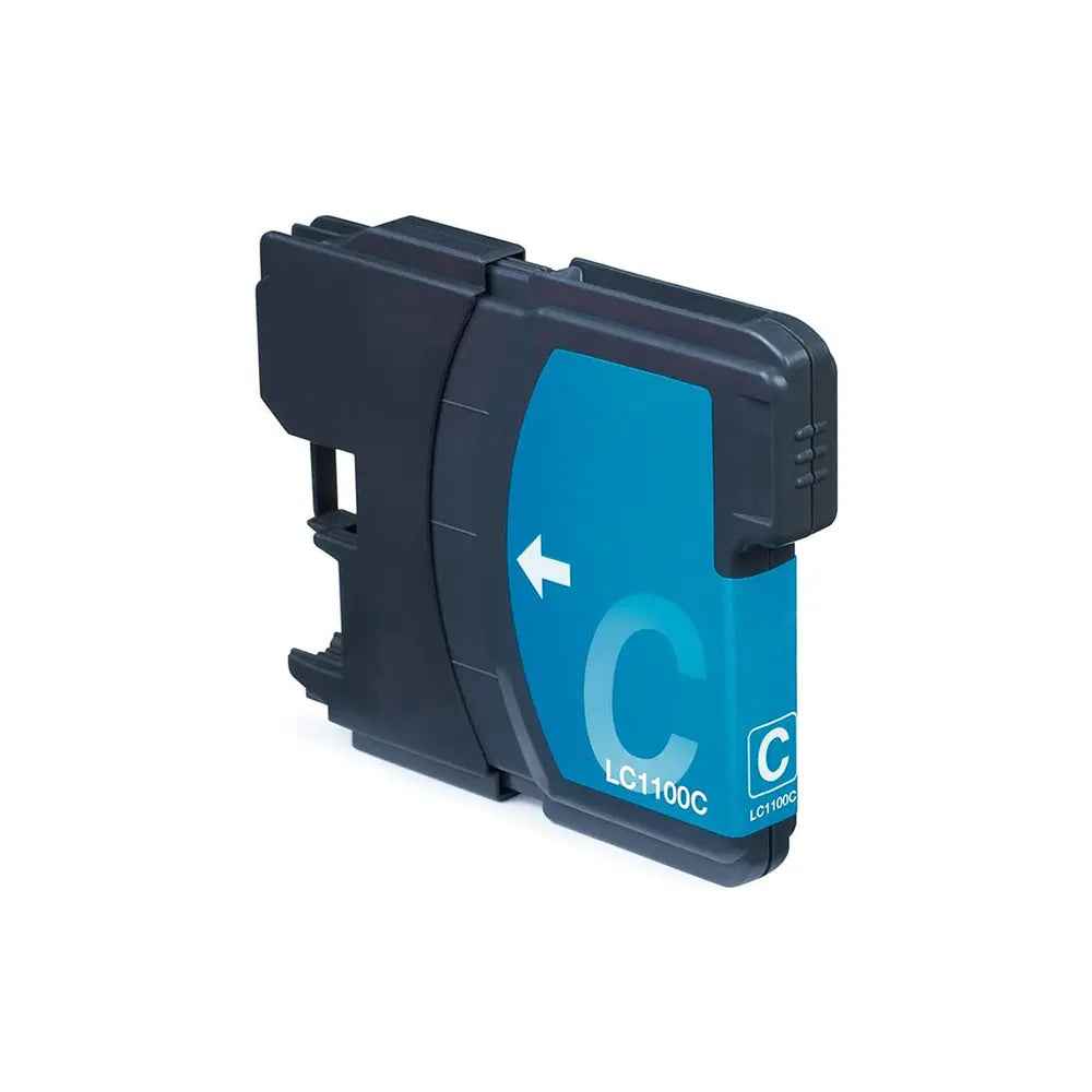 Tinteiro Compatível Brother LC1100C Azul – 6,5ml para 325 páginas