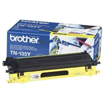 Toner Compatível Brother TN-135Y Amarelo - 4000 Páginas