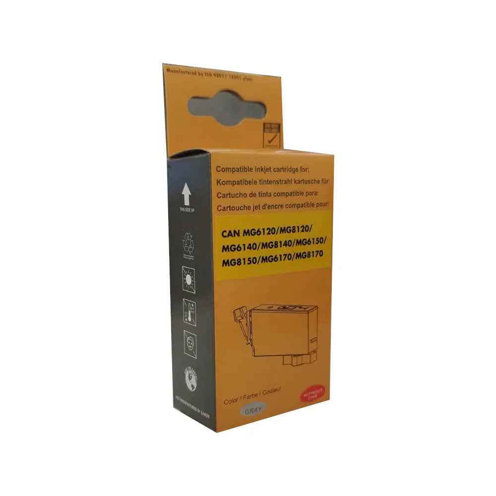 Tinteiro Compatível Canon 526 Cinzento com Chip - 10ml