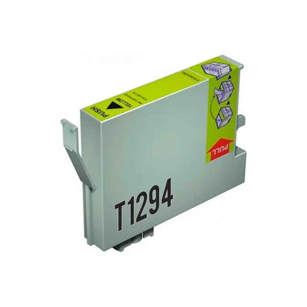 Tinteiro Compatível Epson T1294 Amarelo 10ml | Qualidade Garantida