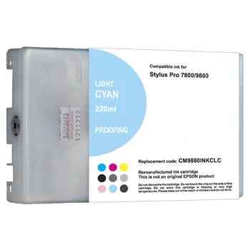 Tinteiro Compatível Epson T6032 Azul 220ml - Alta Qualidade