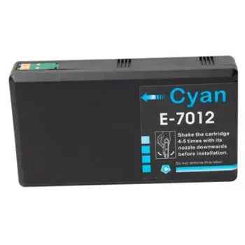 Tinteiro Compatível Epson T7012 Azul 34ml - Alta Qualidade