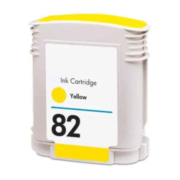 Tinteiro Compatível HP 82 Amarelo 69ml - Qualidade e Economia