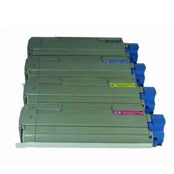 Toner Compatível OKI Azul para 6000 Páginas - Alta Qualidade