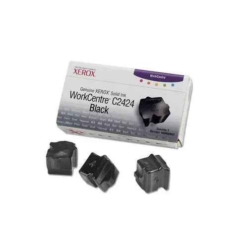 Pack de 3 Tinta Sólida Compatível Xerox Preto 108R00663