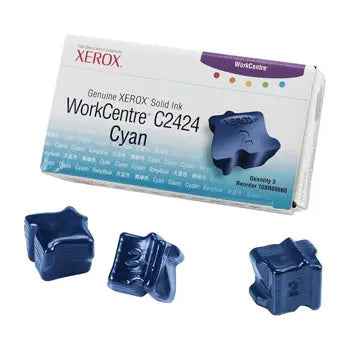 Pack de 3 Tintas Sólidas Compatíveis Xerox Azul 108R00660