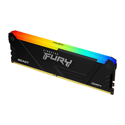KINGSTON 32GB 3200MT/s DDR4 CL16 DIMM Kit of 2 FURY Beast White RGB SE
