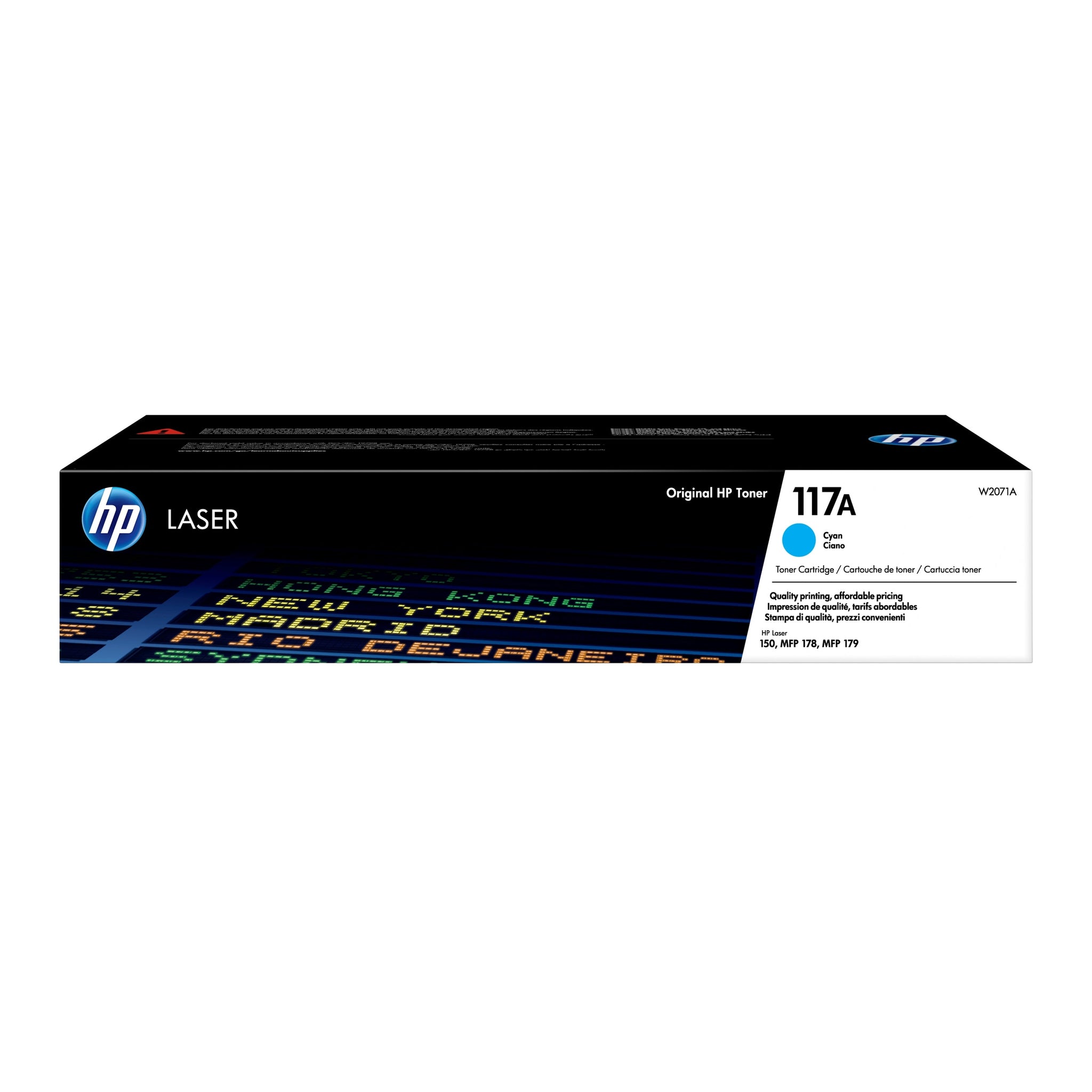 Cartucho de Toner Cyan HP 117A para Impressoras Laser