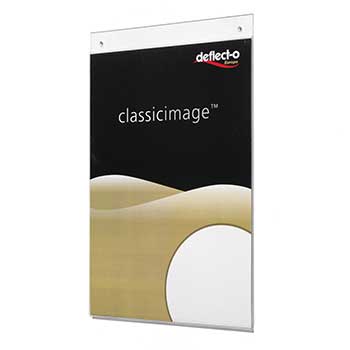 Bluepixel Equipamentos e Serviços Informáticos Lda | Expositor de Parede A3 Vertical 300x445x5mm | Organize com Estilo Deflecto Expositores Parede