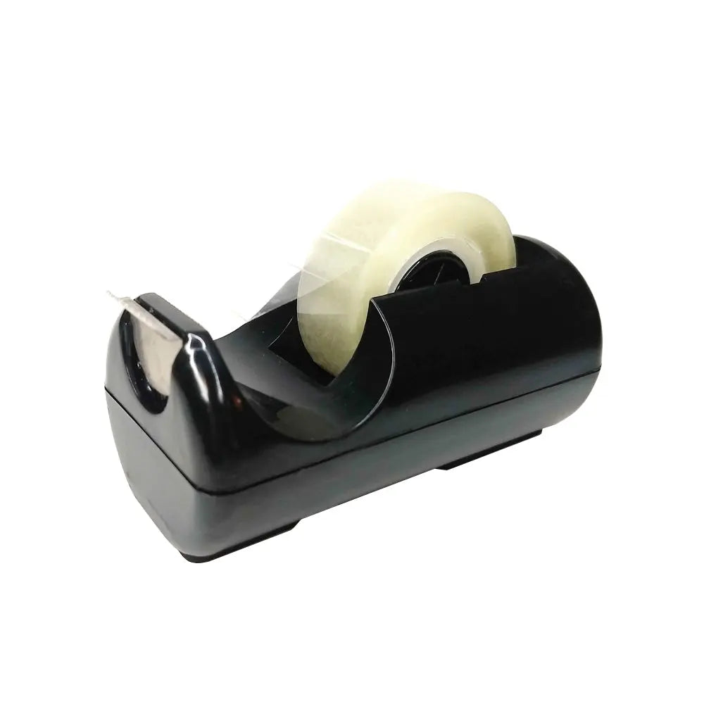 Desenrolador de fita Eagle 33m para organização de secretária, facilita o uso e armazenamento de fitas adesivas.