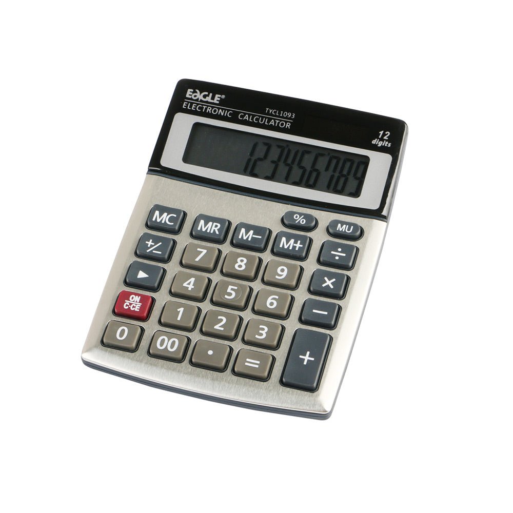 Bluepixel Equipamentos e Serviços Informáticos Lda | Calculadora de Secretária Eagle TYCL1093 12 Dígitos | Precisão e Praticidade Eagle Secretária