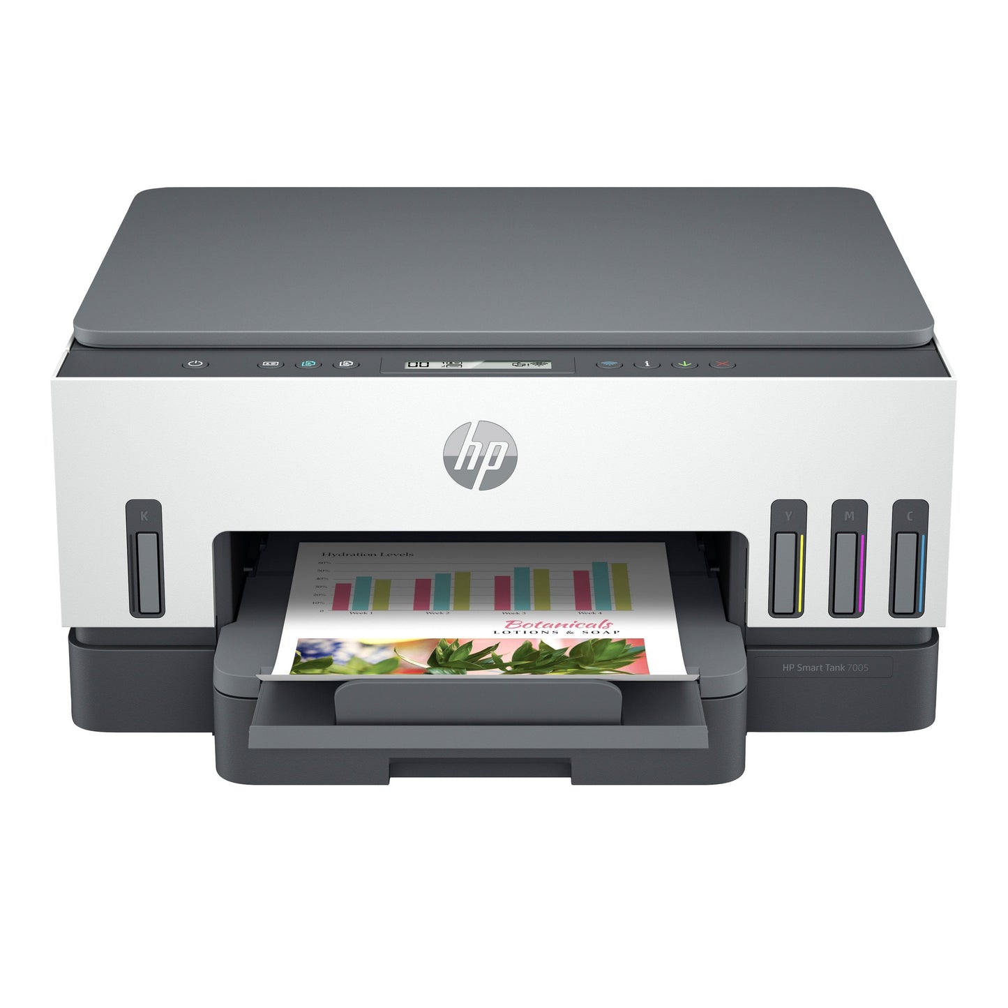 HP Smart Tank 7005 All-in-One MFP colour inkjet refillable A4 15ppm Print 250sheets USB Wi-Fi Bluetooth