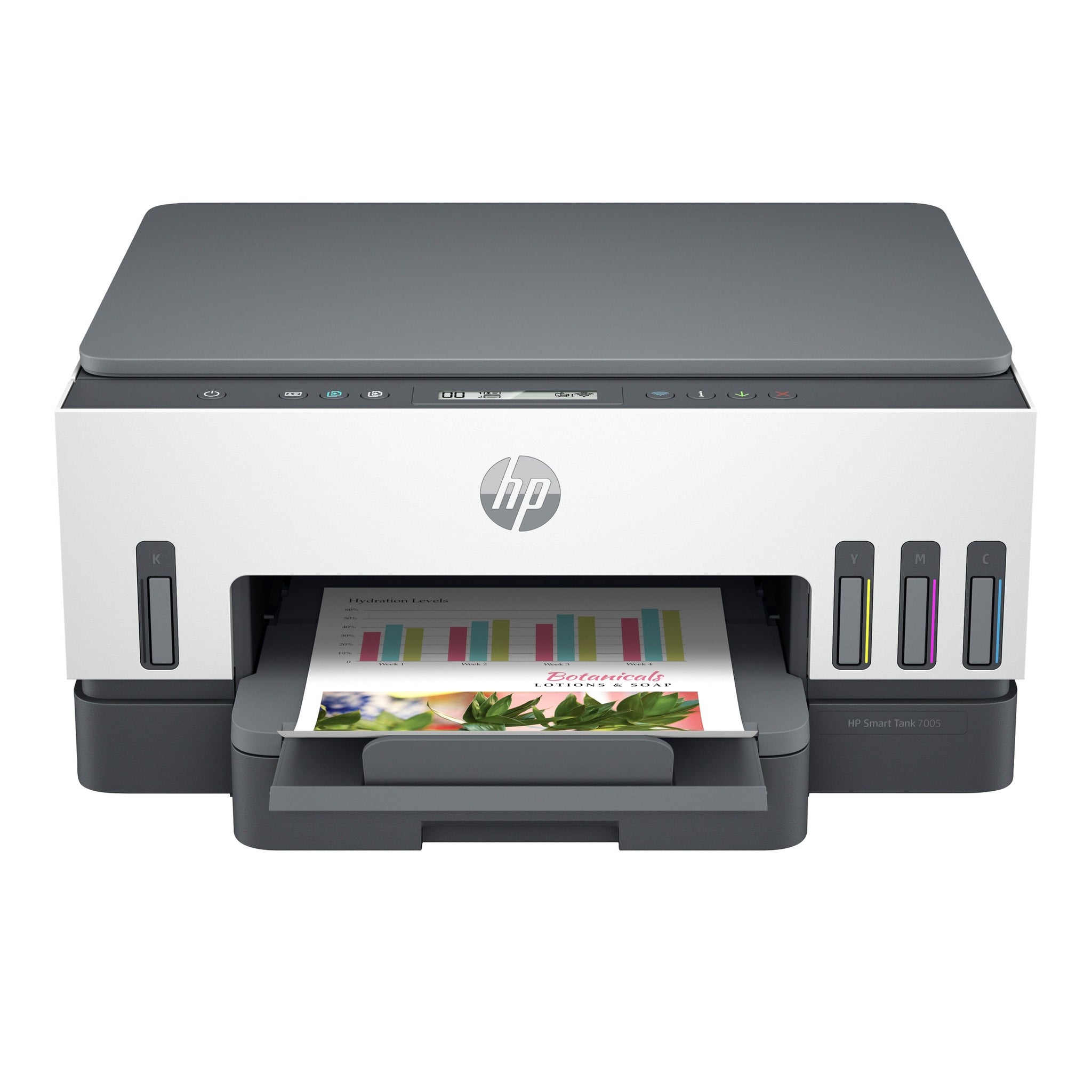 HP Smart Tank 7005 All-in-One MFP colour inkjet refillable A4 15ppm Print 250sheets USB Wi-Fi Bluetooth