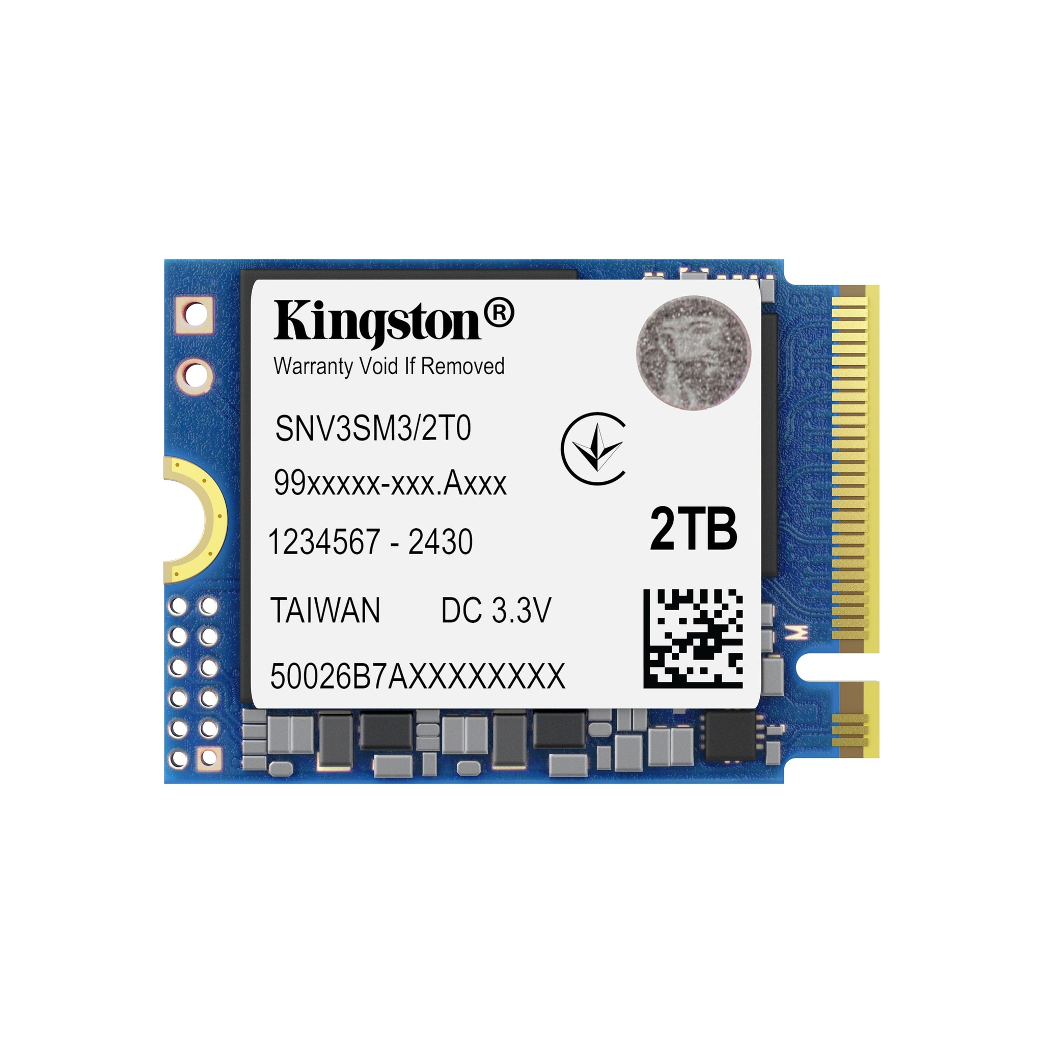 SSD Kingston NV3 M.2 2000GB PCIe 4.0 NVMe — Alto Desempenho