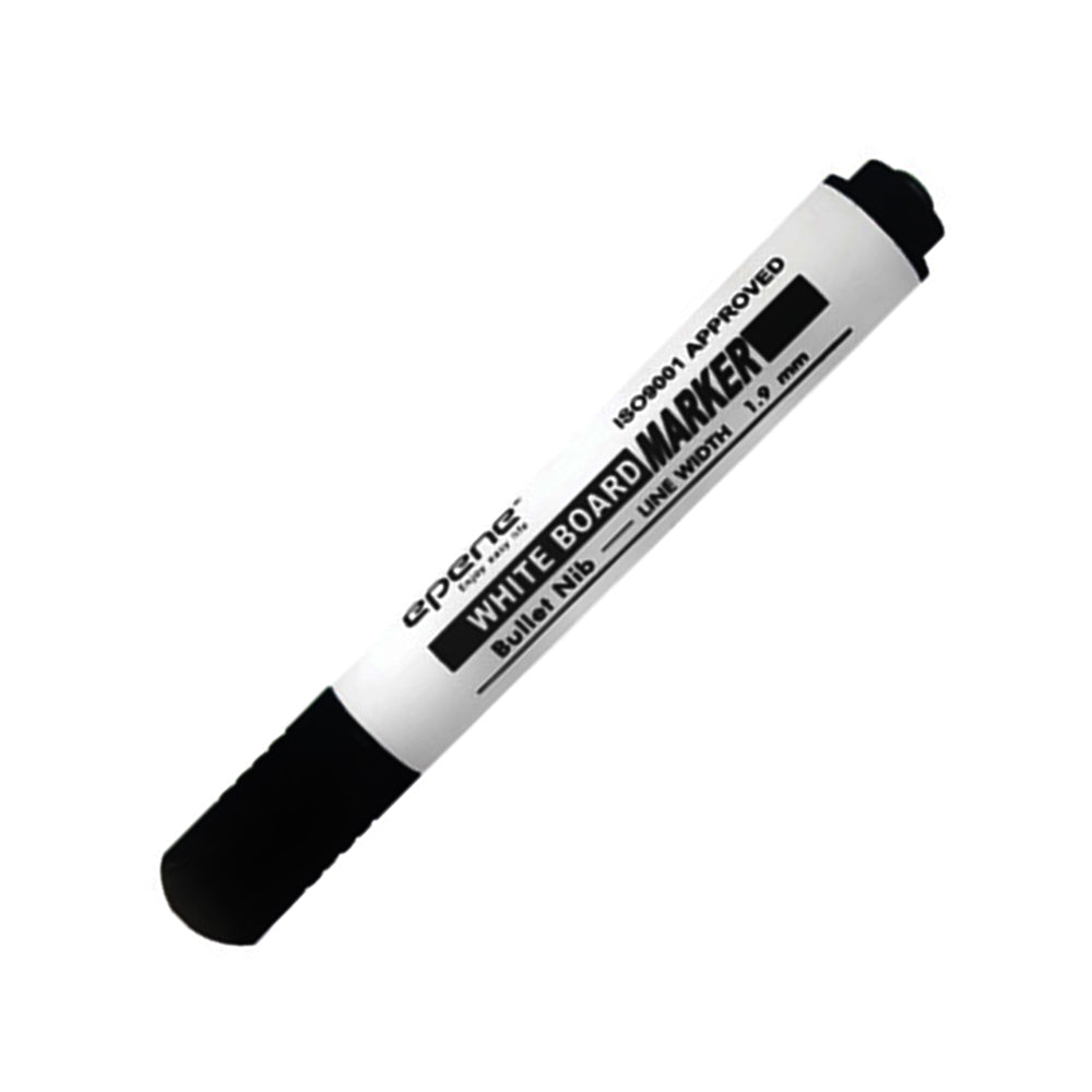 Bluepixel Equipamentos e Serviços Informáticos Lda | Marcador para Quadros Brancos Epene EP12-2002 Preto 1,9mm - 1 unidade Epene Marcadores
