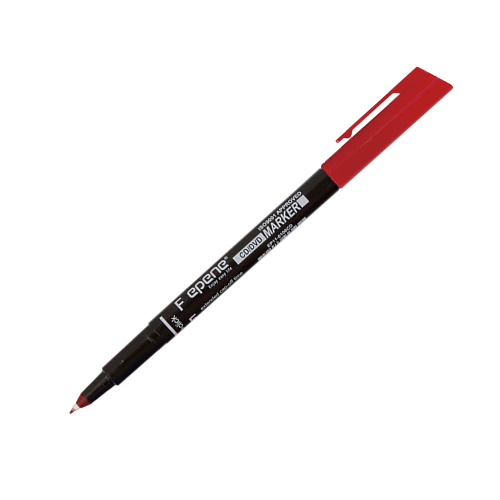 Bluepixel Equipamentos e Serviços Informáticos Lda | Marcador Permanente Fino Vermelho Epene 0,6mm - 1 unidade Epene Marcadores