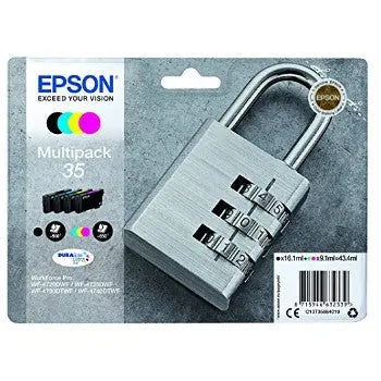 Pack de Tinteiros Epson 35 - 4 Cores para Impressora C13T35864010 - Bluepixel Equipamentos e Serviços Informáticos Lda