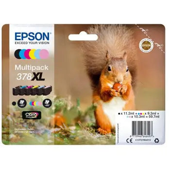 Pack de Tinteiros Epson 378XL 6 Cores - Compatível e Alta Qualidade - Bluepixel Equipamentos e Serviços Informáticos Lda