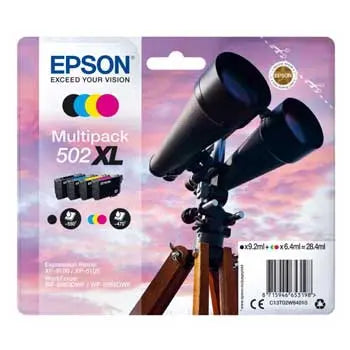 Pack de Tinteiros Epson 502XL 4 Cores para Impressora - Bluepixel Equipamentos e Serviços Informáticos Lda