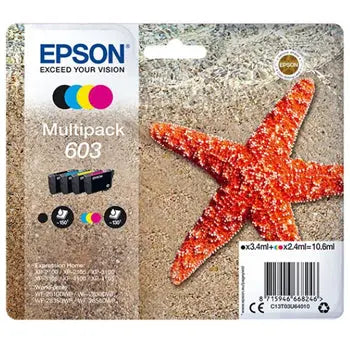 Pack de Tinteiros Epson 603 de 4 Cores - Compatível C13T03U64010 - Bluepixel Equipamentos e Serviços Informáticos Lda