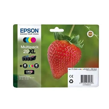 Pack Tinteiros Epson 29XL 4 Cores | Compatível C13T29964010 - Bluepixel Equipamentos e Serviços Informáticos Lda