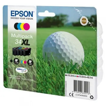 Pack Tinteiros Epson 34XL 4 Cores — Alta Capacidade, Compatível - Bluepixel Equipamentos e Serviços Informáticos Lda