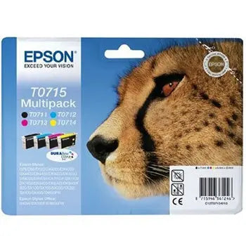 Pack Tinteiros Epson T0715 - 4 Cores para Impressora - Bluepixel Equipamentos e Serviços Informáticos Lda