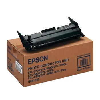 Tambor Epson C13S051055 preto para impressora, compatível, com capacidade para 20.000 páginas, original Epson.
