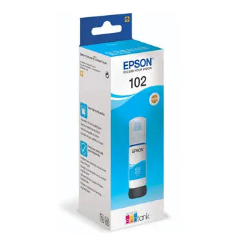Tinteiro Epson 102 Azul 70ml - C13T03R240 para até 6000 páginas - Bluepixel Equipamentos e Serviços Informáticos Lda