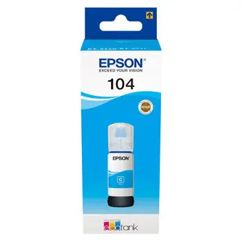 Tinteiro Epson 104 Azul 70ml para Impressora | Alta Qualidade - Bluepixel Equipamentos e Serviços Informáticos Lda