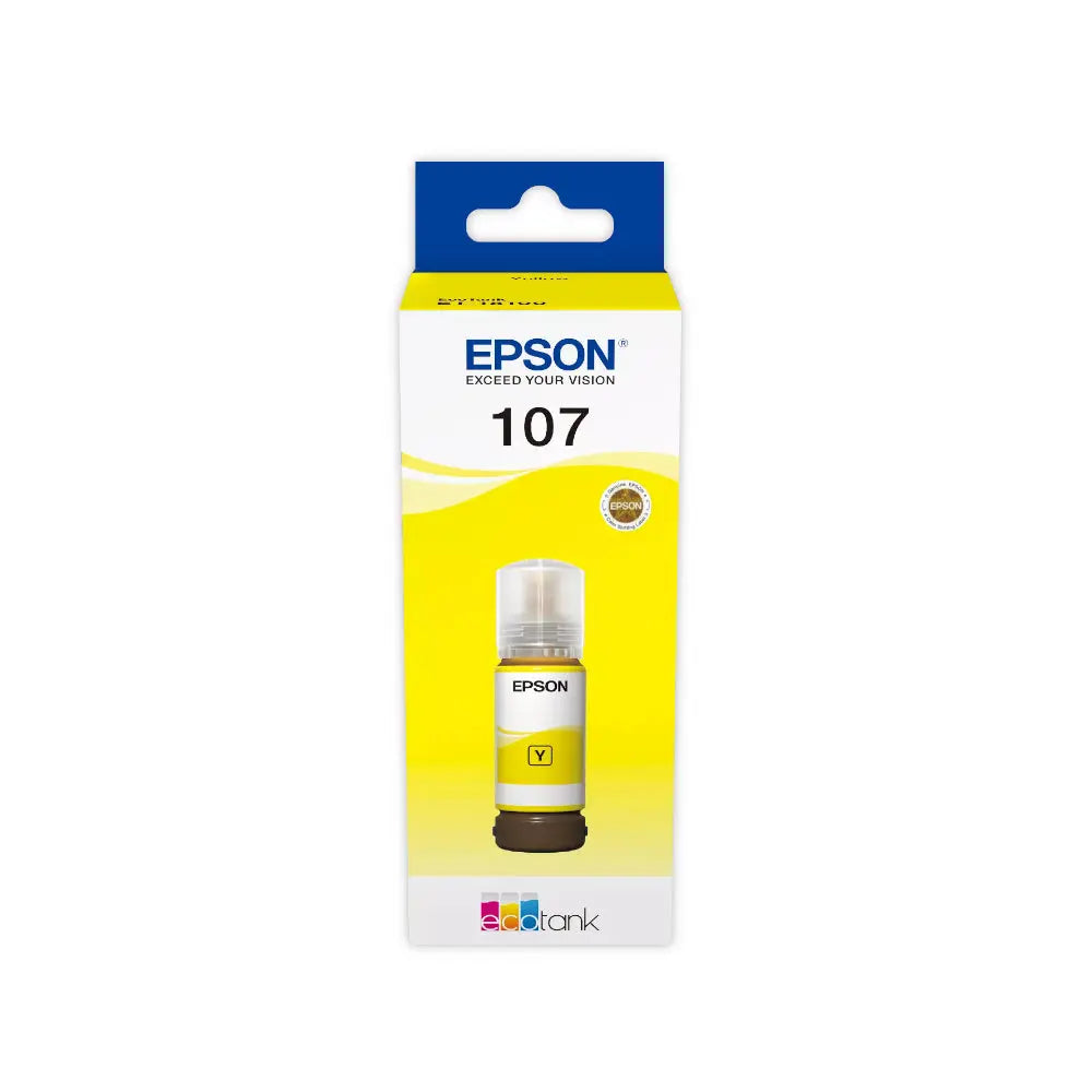 Tinteiro Epson 107 Amarelo 70ml para Impressora - Alta Capacidade - Bluepixel Equipamentos e Serviços Informáticos Lda