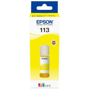 Tinteiro Epson 113 Amarelo – 70ml para Impressoras EcoTank - Bluepixel Equipamentos e Serviços Informáticos Lda