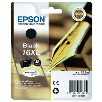 Tinteiro Epson 16XL Preto 12,9ml - Alta Qualidade e Durabilidade - Bluepixel Equipamentos e Serviços Informáticos Lda