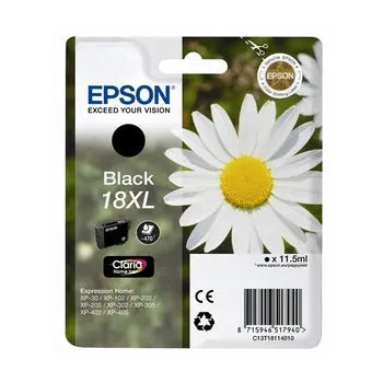 Tinteiro Epson 18XL Preto C13T18114010 - Alta Capacidade e Qualidade - Bluepixel Equipamentos e Serviços Informáticos Lda