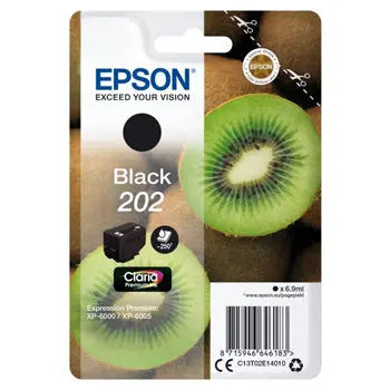 Tinteiro Epson 202 Preto C13T02E14010 6,9ml – Compatível e de Alta Qualidade - Bluepixel Equipamentos e Serviços Informáticos Lda