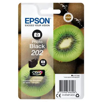 Tinteiro Epson 202 Preto para Impressoras – C13T02F14010, 4,1ml - Bluepixel Equipamentos e Serviços Informáticos Lda