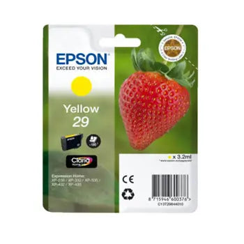 Tinteiro Epson 29 Amarelo C13T29844010 3,2ml - Alta Qualidade - Bluepixel Equipamentos e Serviços Informáticos Lda