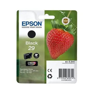 Tinteiro Epson 29 Preto – C13T29814010, 5,3ml | Alta Qualidade - Bluepixel Equipamentos e Serviços Informáticos Lda