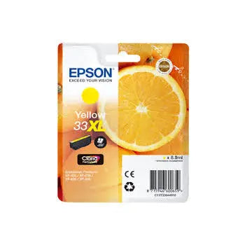 Tinteiro Epson 33XL Amarelo C13T33644010 8,9ml para 650 páginas - Bluepixel Equipamentos e Serviços Informáticos Lda