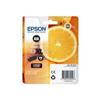 Tinteiro Epson 33XL Preto 8.9ml para Fotos – 400 páginas - Bluepixel Equipamentos e Serviços Informáticos Lda