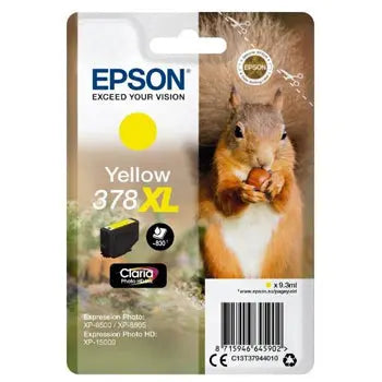 Tinteiro Epson 378XL Amarelo 9,3ml | Compatível e de Alta Qualidade - Bluepixel Equipamentos e Serviços Informáticos Lda